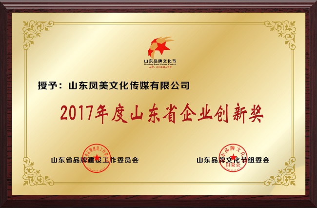 2017年度河南省企业创新奖